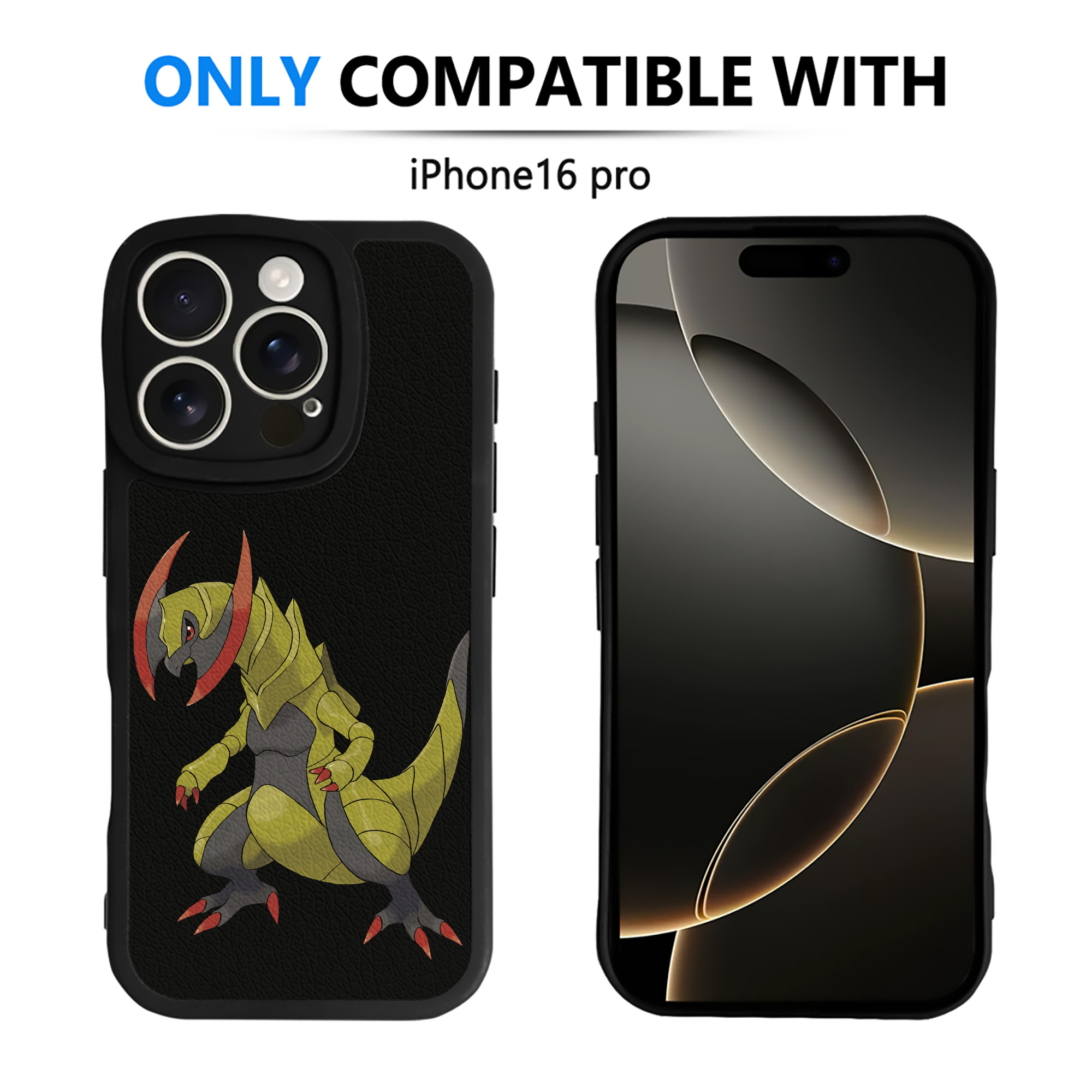 （画像用） ポケットモンスター Pokémon 【iPhone 16シリーズ対応】シリコンスマホケース（レザー調） 材質：シリコン